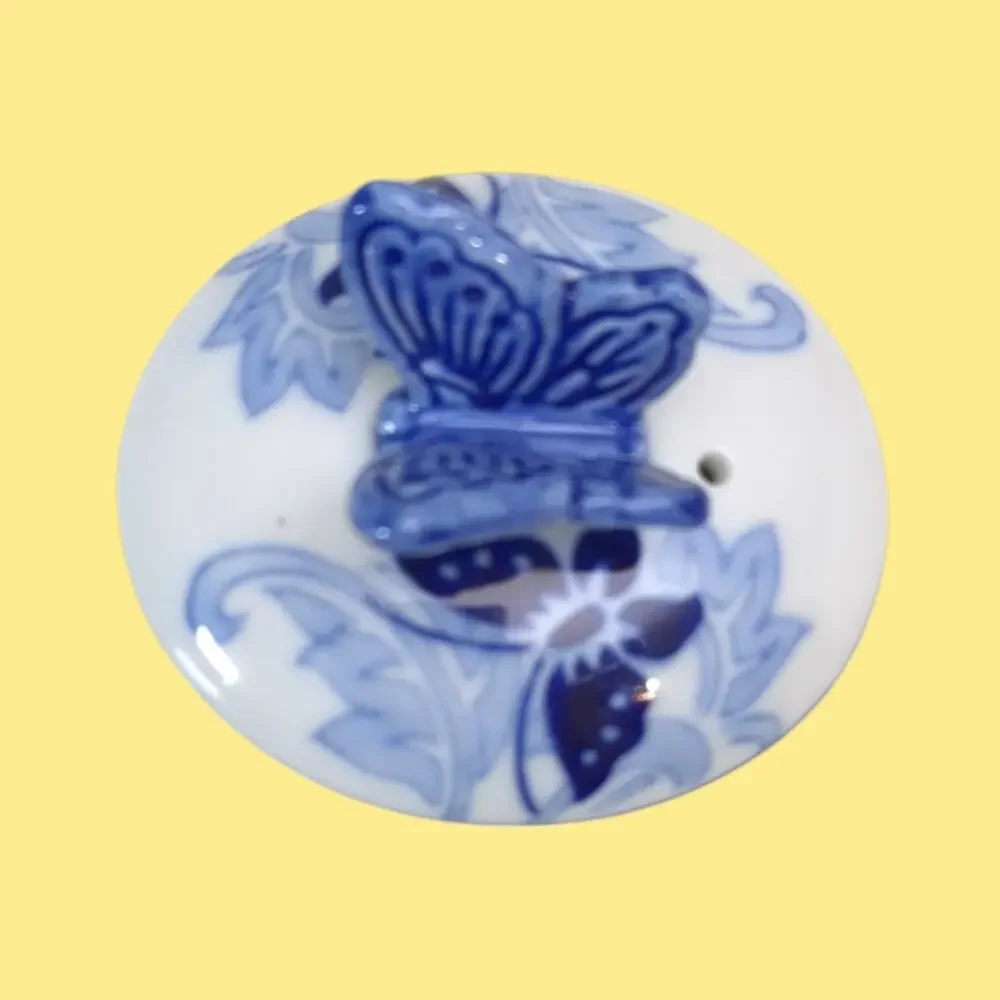 Pier 1 teapot butterfly